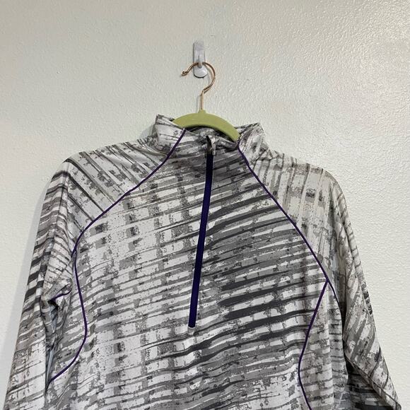 Under Armour White Half Zip Pullover Sz XL - Picture 3 of 11